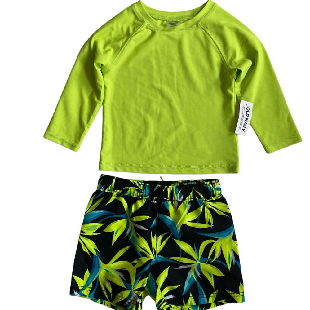 🍁Clearance🍁ON Infant swim 2 pc set